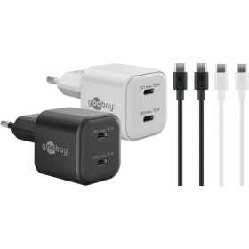 35 W kaksoisvirtalähdesarja, 2 x USB-C-laturi, 2 x USB-C-kaapeli