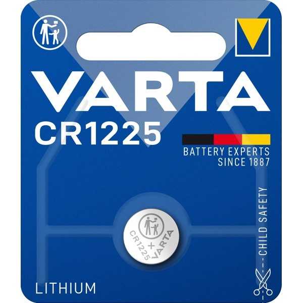 CR1225 (6225) paristo, 1 kpl läpipainopakkauksessa