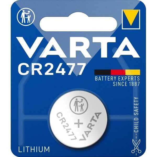 CR2477 (6477) paristo, 1 kpl läpipainopakkauksessa