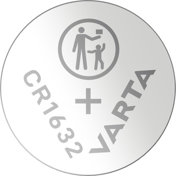 CR1632 (6632) paristo, 1 kpl läpipainopakkauksessa