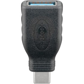 USB-sovitin USB-C - USB-A, OTG, musta