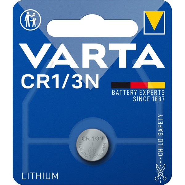 CR1/3N (6131) paristo, 1 kpl läpipainopakkauksessa