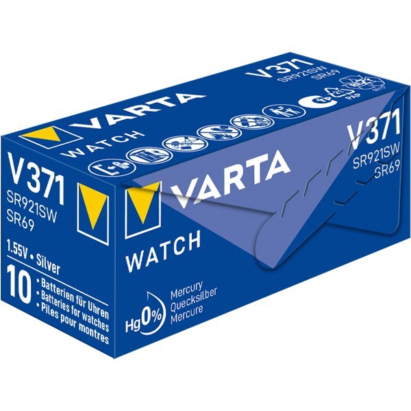 SR69 (V371) paristo, 10 kpl laatikossa