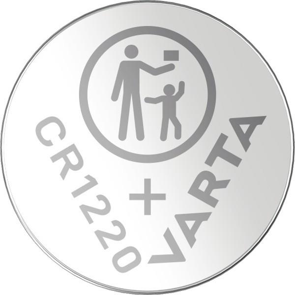 CR1220 (6220) paristo, 1 kpl läpipainopakkauksessa
