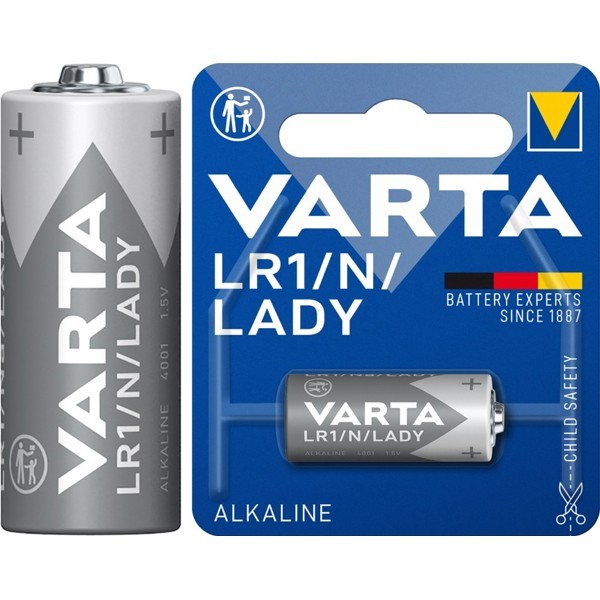 LR1/N (Naisille) (4901) Paristo, 1 kpl läpipainopakkauksessa