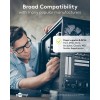 Virtalähdekaapeli 8-nastainen naaras - kaksois 6+2 uros PCIe:lle