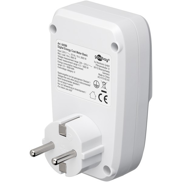 Digitaalinen energiakustannusmittari, perus