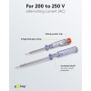 Jännitemittari, 2 kpl:n sarja, 140 mm ja 190 mm