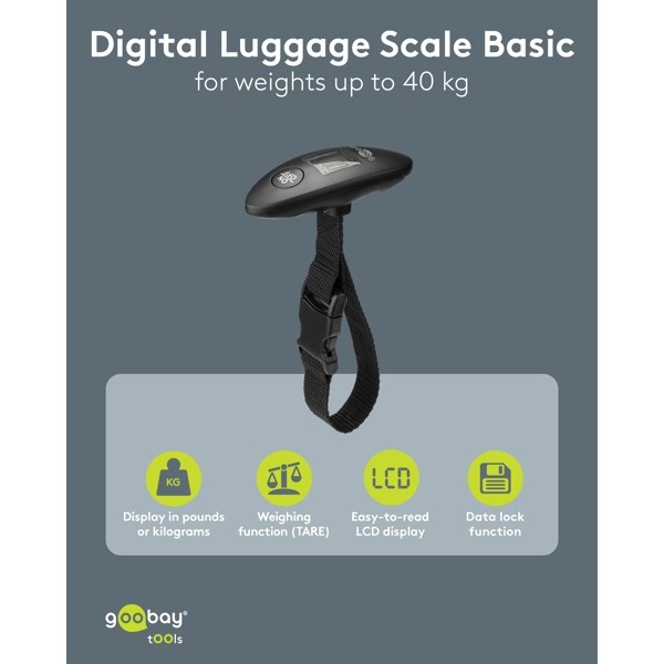 Digitaalinen matkatavaravaaka Basic