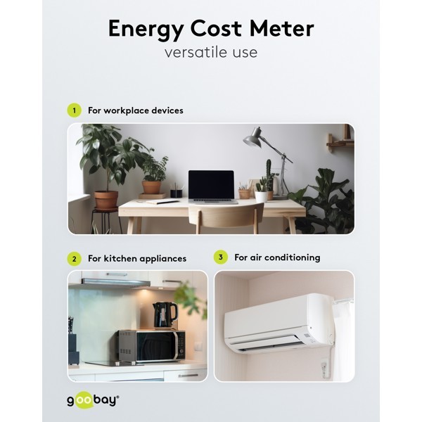 Digitaalinen energiakustannusmittari Pro