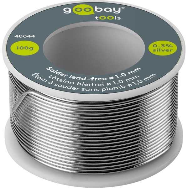 Lyijytön juotos, ø 1,0 mm, 100 g