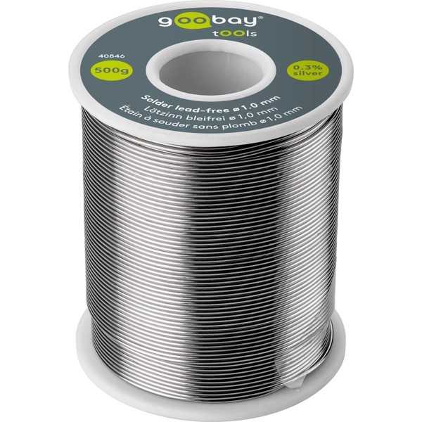 Lyijytön juotos, ø 1,0 mm, 500 g