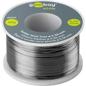 Lyijytön juotos, ø 0,56 mm, 100 g