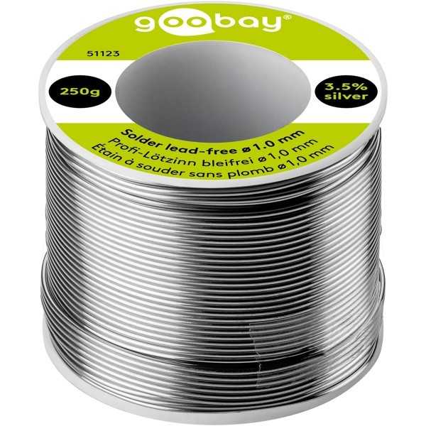 Ammattimainen juotos, lyijytön, ø 1,0 mm, 250 g