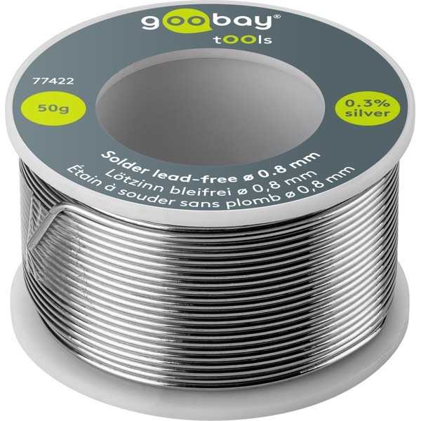 Lyijytön juotos, ø 0,8 mm, 50 g