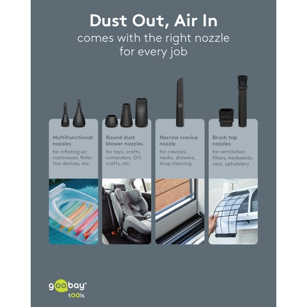 Air Duster Advanced, musta