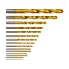 HSS-metalliporanteräsarja, 15-osainen