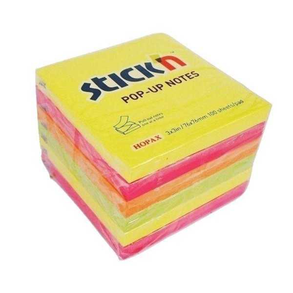 STICK'N VIESTILAPPU76X76MM POP-UP /6