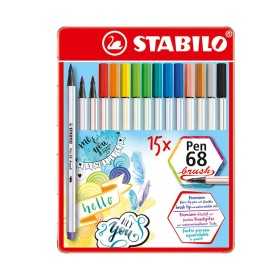 STABILO PEN 68 BRUSH568/15-32 MET /15