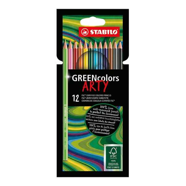 STABILO GREENCOLORS6019/12-1-20 ARTY/12