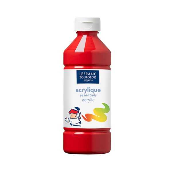 AKRYYLIVÄRI 500ML PUNAINEN