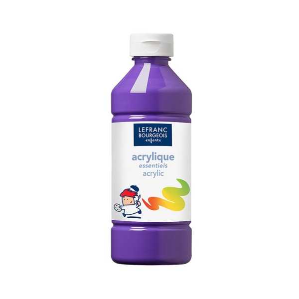 AKRYYLIVÄRI 500ML LILA