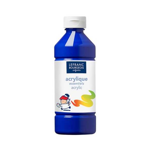 AKRYYLIVÄRI 500ML SININEN