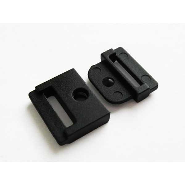 TURVALUKKO KAULANAUHAAN 10MM MUSTA /50