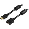 Deltaco HDMI jatkokaapeli, 1m