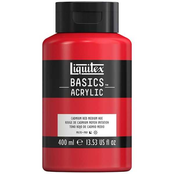 LX AKRYYLIVÄRI 400MLKADMIUMINPUN. MED.