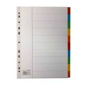 VÄLILEHTI A4 KARTONKI 10-OS VÄRILLINEN