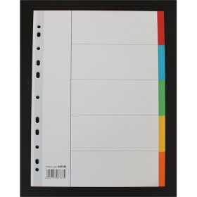 VÄLILEHTI A4 KARTONKI 5-OS VÄRILLINEN