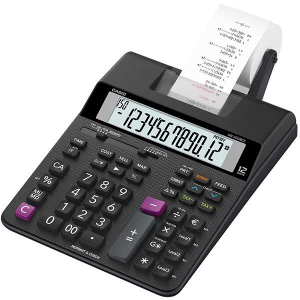 CASIO HR-200RCE NAUHALASKIN