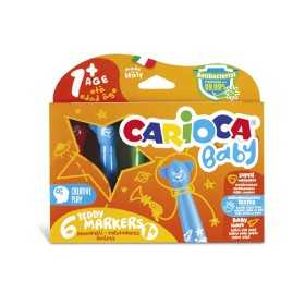 Väritussi Carioca baby teddy 1+ /6kpl