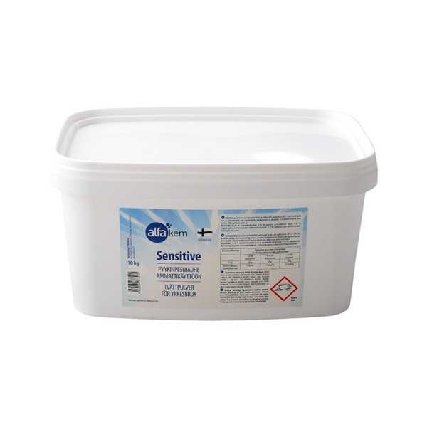 SENSITIVE JAUHE VALKO/KIRJOPYYKKI 10KG
