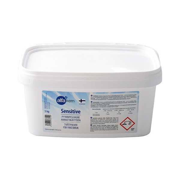 SENSITIVE JAUHE VALKO/KIRJOPYYKKI 5KG