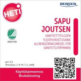 HETI-SAPU JOUTSEN KL-TARRA