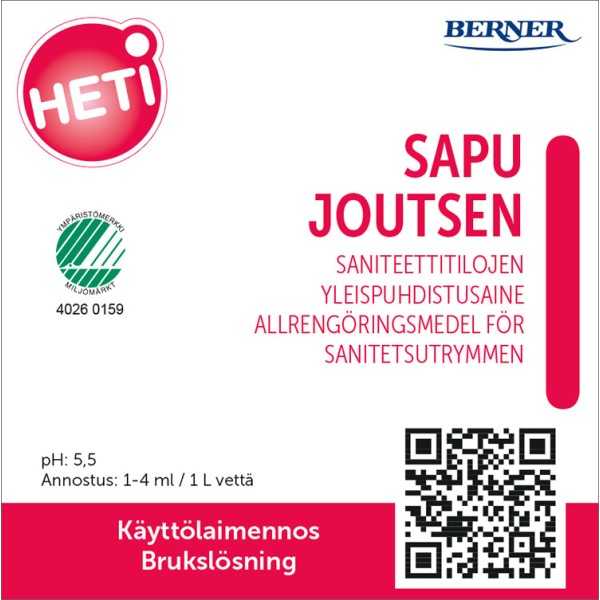HETI-SAPU JOUTSEN KL-TARRA