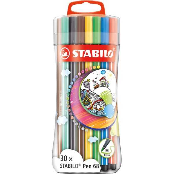 STABILO PEN 6830-4 KUITUKYNÄ VÄRILAJ/30