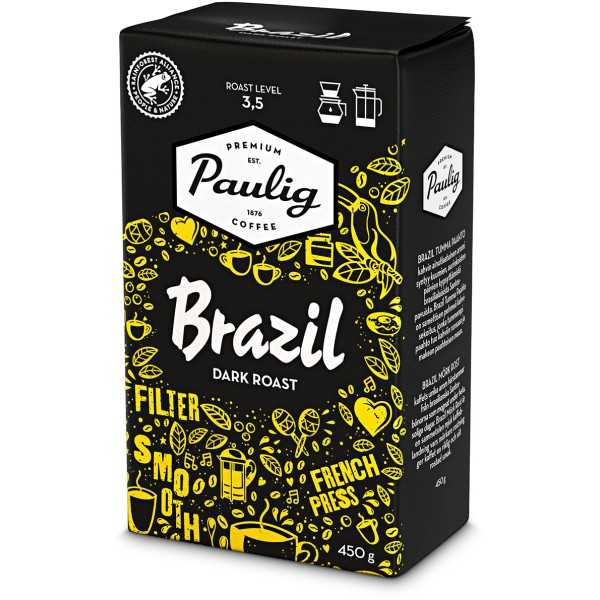 BRAZIL TUMMA PAAHTOSJ KAHVI 450G