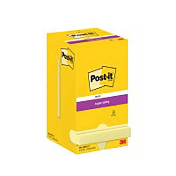 Post-it Super Sticky76x76mm kelt /12