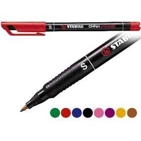 STABILO OHPEN 841/40S PERMANENT PUNAINEN