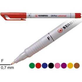 STABILO OHPEN 852/40F VESIL. PUNAINEN