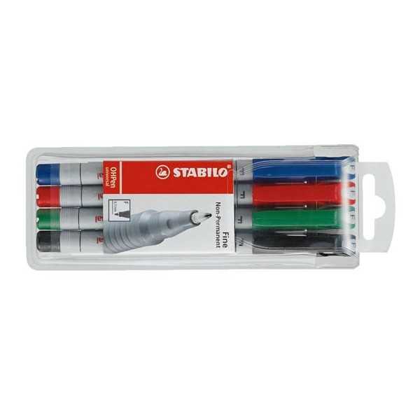 STABILO OHPEN 852/4FVESIL. LAJITELMA /4