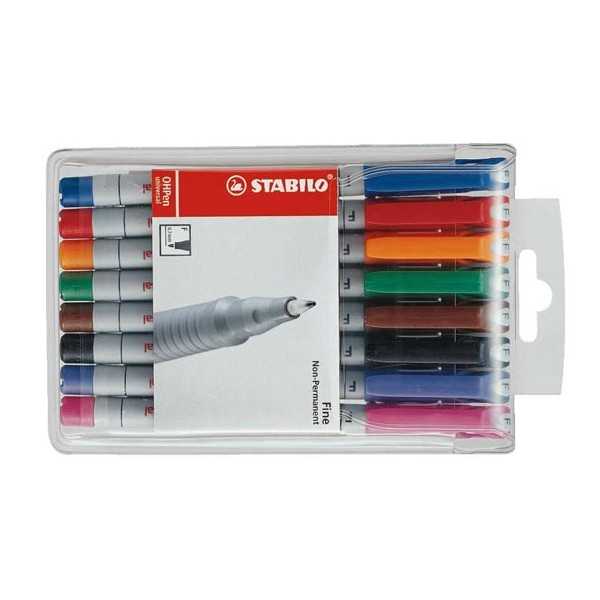 STABILO OHPEN 852/8FVESIL. LAJITELMA /8