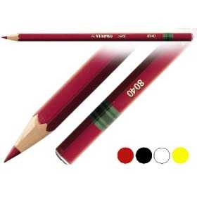 Rasvakynä Stabilo All punainen 12kpl