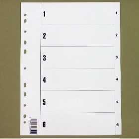 NUMEROHAKEMISTO A4 KARTONKI 6-OSAINEN