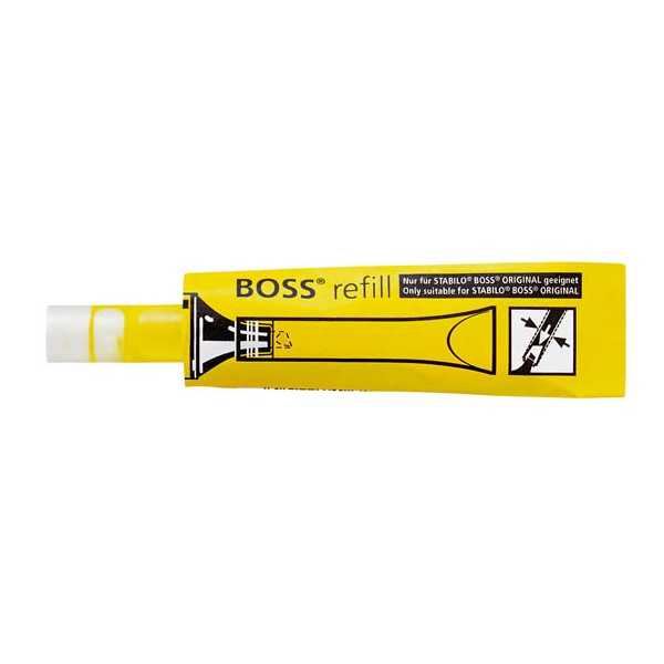 STABILO BOSS 070/24REFILL KELTAINEN