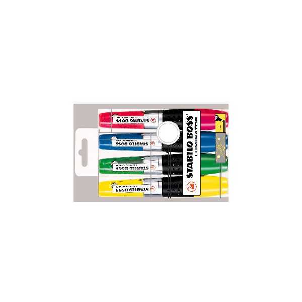 STABILO LUMINATOR 71/4 4VÄR KOROSTUSKYNÄ