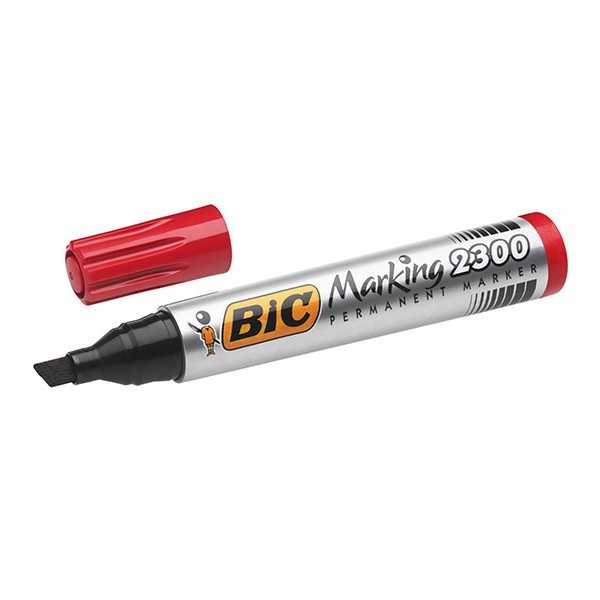 BIC PERMANENT MARKERECO 2300 PUNAINEN